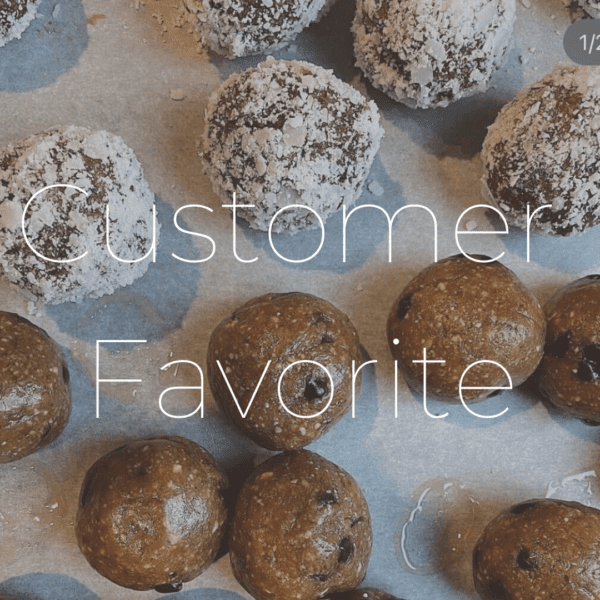 Subscription for Cashew Cookie Dough Bliss Balls
