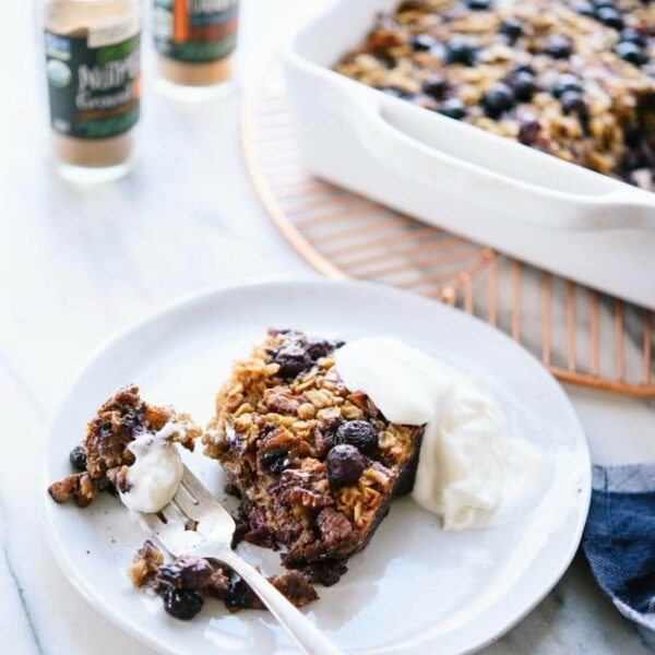 Blueberry Baked Oatmeal